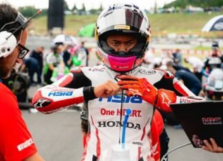 Veda Ega naik ke peringkat ketujuh klasemen Moto3